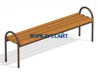 Лавочка парковая МАФ 1603 в Перми