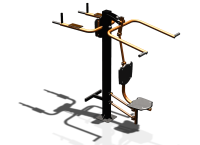 Уличный тренажер "Верхняя тяга Брусья Пресс" УТ339 в Перми Уличный тренажер "Верхняя тяга Брусья Пресс" УТ339 в Перми