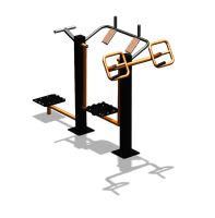 Уличный тренажер "Штурвал Пресс Супертвистер" УТ301 в Перми