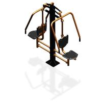 Уличный тренажер  "Жим от груди двойной" УТ204 в Перми Уличный тренажер  "Жим от груди двойной" УТ204 в Перми