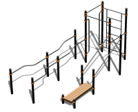 Спортивный комплекс воркаут ВС-194 в Перми