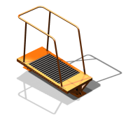 Уличный тренажер "Беговая дорожка" УТ 125 в Перми