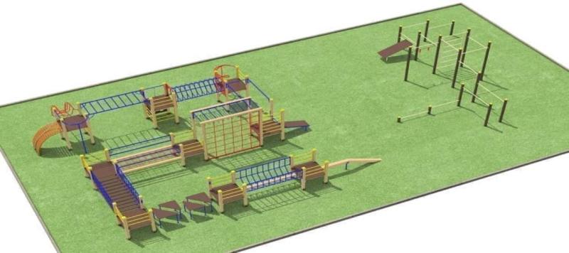 Проект спортплощадки с полосой препятствий - 1 178 100 рублей в Перми