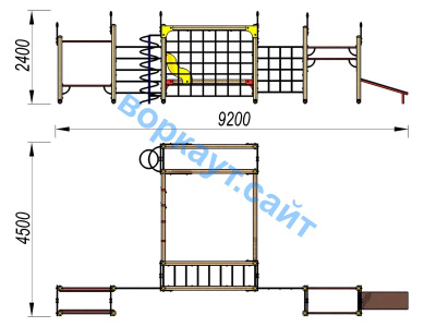 Детский спортивный комплекс ДСК 3102 в Перми