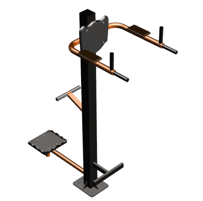 Уличный тренажер "Брусья Пресс Твистер" УТ345 в Перми