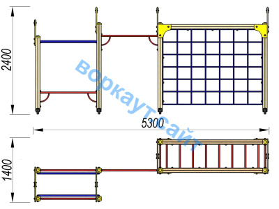 Детский спортивный комплекс Атлет ДСК 3106 в Перми