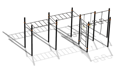 Спортивный комплекс воркаут ВС-99 в Перми Спортивный комплекс воркаут ВС-99 в Перми
