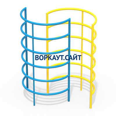 Шведская стенка полукруглая ДСК 3503 в Перми Шведская стенка полукруглая ДСК 3503 в Перми