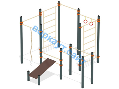 Спортивный комплекс воркаут ВС-47 в Перми