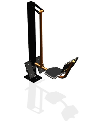 Уличный тренажер "Жим ногами одинарный" УТ 110 в Перми Уличный тренажер "Жим ногами одинарный" УТ 110 в Перми