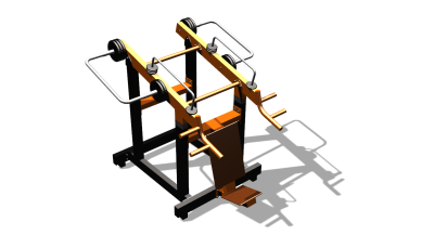 Силовой уличный тренажер  "Жим вверх"  УТ421 в Перми