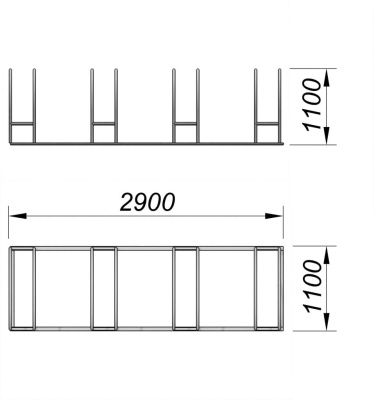 Велопарковка МАФ 6002 в Перми