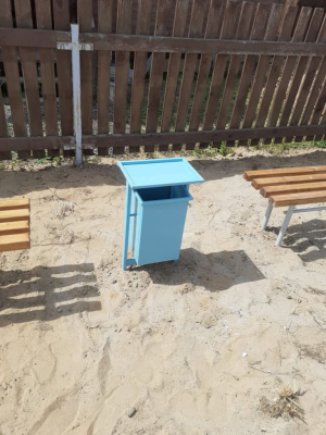 Урна с крышкой МАФ 1631 в Перми