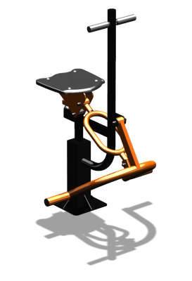 Уличный тренажер "Ковбой" УТ 107 в Перми