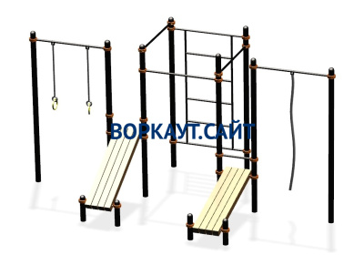 Спортивный комплекс воркаут ВС-44 в Перми
