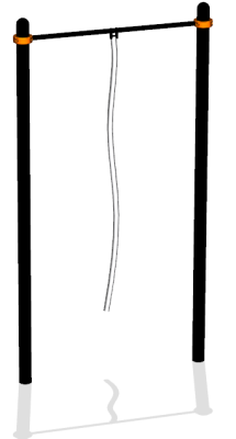 Турник с гимнастическим канатом ВС-34 в Перми