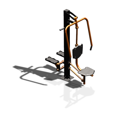 Уличный тренажер "Жим от груди Степпер" УТ342 в Перми