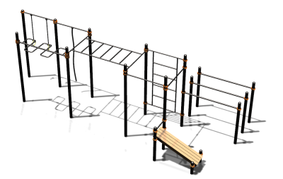 Спортивный комплекс воркаут ВС-77 в Перми