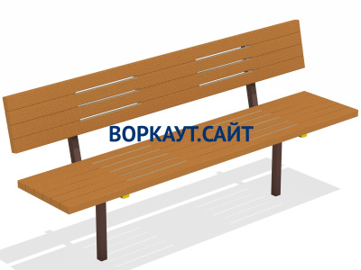 Диван уличный МАФ 1608 в Перми