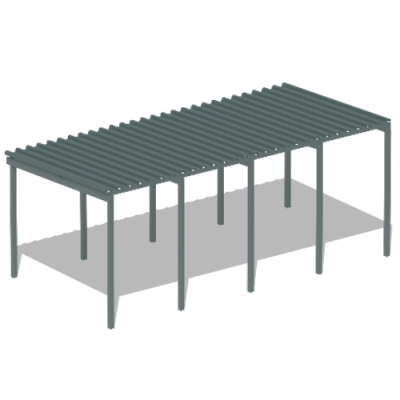 Теневой навес трибун МАФ 4130 в Перми