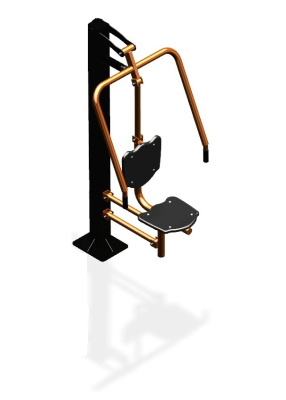 Уличный тренажер "Жим от груди одинарный" УТ 111 в Перми