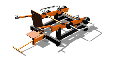Силовой уличный тренажер  "Трицепс"  УТ424 в Перми