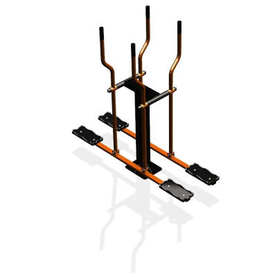 Уличный тренажер  "Лыжи двойные"   УТ210 в Перми