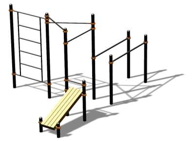 Спортивный комплекс воркаут ВС-140 в Перми