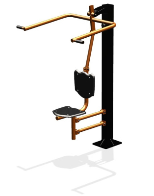 Уличный тренажер "Верхняя тяга одинарный" УТ 114 в Перми