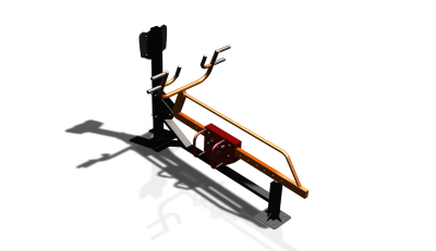 Силовой уличный тренажер  "Гребная тяга"  УТ414 в Перми