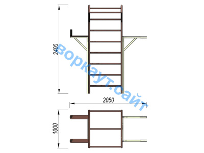 Детский спортивный комплекс 3 в 1 ДСК 3103 в Перми