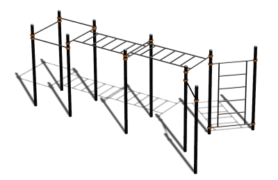 Спортивный комплекс воркаут ВС-118 в Перми