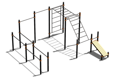 Спортивный комплекс воркаут ВС-146 в Перми