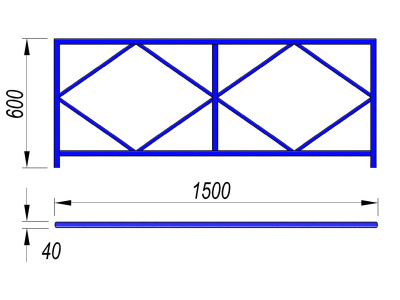 Ограждение площадки МАФ 5001 в Перми