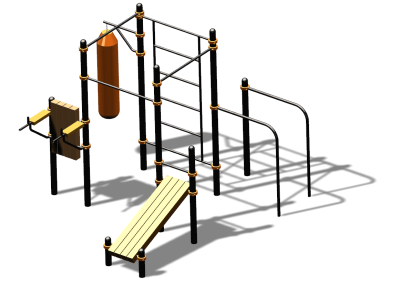 Спортивный комплекс воркаут ВС-93 в Перми