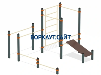 Спортивный комплекс воркаут ВС-43 в Перми