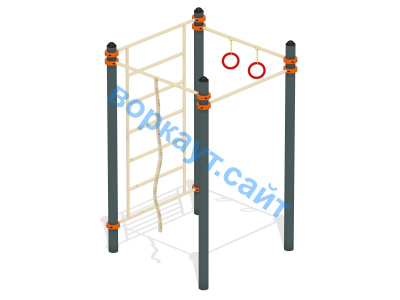 Воркаут комплекс ВC-18 в Перми Воркаут комплекс ВC-18 в Перми