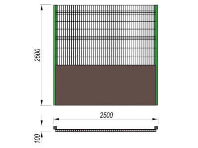 Ограждение хоккейной коробки МАФ 5202 в Перми