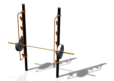 Спортивный комплекс воркаут ВС-84 в Перми