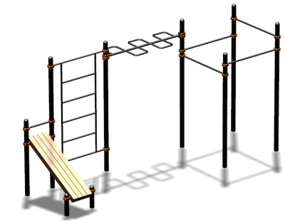 Спортивный комплекс воркаут ВС-74 в Перми
