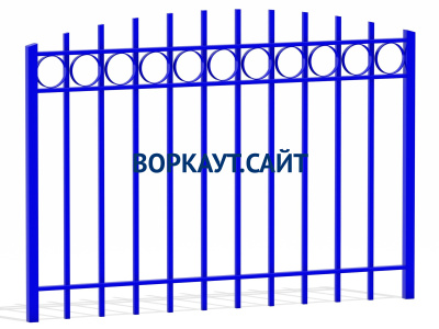 Ограждение спортивной площадки МАФ 5005 в Перми