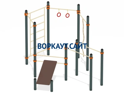Спортивный комплекс воркаут ВС-49 в Перми