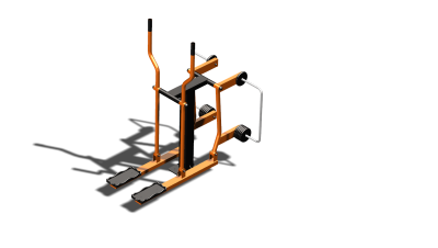 Силовой уличный тренажер  "Лыжи"  УТ406 в Перми